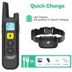 Dog Shock Collar with Remote Control 3300FT Training Collar,3 Training Modes with Beep Vibration,Waterproof,E Collar for Small Medium and Large Dogs