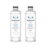 Refrigerator Water Filter DA97-17376B Replacement for Samsung HAF-QIN/EXP, DA97-08006C, RF28R7201SR, RF28R7351SG, WD-F45 -2Pack