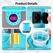 20L Electric Backpack Sprayer Disinfection Garden Rechargeable Watering Lawn Weed Remover 12V Battery Powered Herbicide Agriculture Car Wash Knapsack