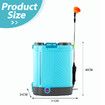 20L Electric Backpack Sprayer Disinfection Garden Rechargeable Watering Lawn Weed Remover 12V Battery Powered Herbicide Agriculture Car Wash Knapsack
