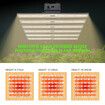 Full Spectrum LED Plant Grow Light 480W High Power Energy Efficient Indoor Gardening Grow Lamp Vegetables Energy Efficient High Yield Adjustable Brightnes