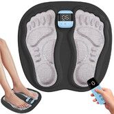 Portable EMS Foot Stimulator with Remote Control, 3D Foot Massager Pad for Circulation and Pressure Relief