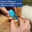 3 Pcs Tick Remover Tool Portable, Tick Removal for Pet and Humans, Safe and Reliable, Essential Tools for Outdoor Activities