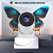 4K Portable Projector 1080P 1280x720P 180 Adjustable,Suitable For Mobile Phone/computer/TV Stick/tablet Computer,For Home Theater/office