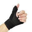 Adjustable Thumb Brace,Wrist Support for Tenosynovitis Braces,Pressure Relief for Thumb Sprains,Thumb Splint for Left and Right Hands(Black)