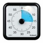 16cm Countdown Visual Timer with Optional Alert Modes,60 Minute Oversize Classroom Visual Timer,Silent Kitchen Timer with Kickstand