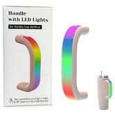6 Colors LED Light Up Tumbler Handle for Stanley 40oz/30oz Cups, Rechargeable Waterproof Handle Accessory for Outdoor, Camping for Stanley Cup Lovers