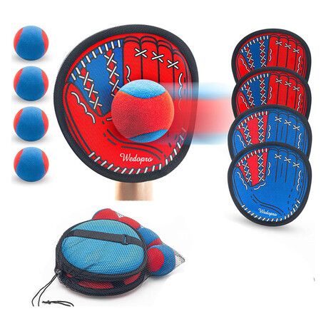 Toss and Catch Ball Game, Kids Toddler Baseball Glove and Catch Ball Toys, for Ages 3 4 5 6 7 8-12 Year Old Boys Girls
