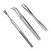 3 Pcs Tick Remover Tool Set Stainless Steel Tick Remover Kit for Cats and Dogs