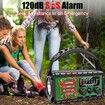 20000mWh Emergency Radio, Portable Hand Crank SW/AM/FM Survival Radio with Fast Charge Rechargeable Solar Battery, Flashlight for Outdoor Home (Green)