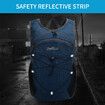 15L Foldable Hiking Backpack Lightweight Packable Travel Daypack with Chest Strap Small Folding Pack for Walking, Blue