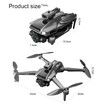 5G 4K Triple Cameras Drone Foldable 4.3inch Screen Obstacle Avoidance LED Light Flow Hover Batteries 2.4GHz Antiinterference Christmas Gift