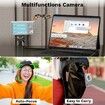 Digital Camera,Digital Camera 4K 44MP, Compact Point and Shoot Digital Cameras, 64 GB SD Card, Vintage Digital Camera for Kids Boys Girls, Silver