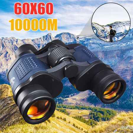 60X60 Binoculars   Low Light Night Vision Professional Waterproof  Telescope for Stargazing Bird Watching Concerts Football Sightseeing concert Hunting