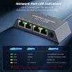 Multi Ports Starlink Gen 3 Starlink Mini Ethernet Adapter for Wired External Network,4 Ports Starlink Ethernet Adapter 1 to 4 Up to 1 Gbps