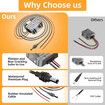 Starlink Gen 3 Conversion 12V (10-30V) to 57V 4.5A DC Step Up Power Adapter OUTDOOR POWER SUPPLY for Starlink Gen 3 Router Boost Converter for RV BOAT