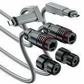 Starlink Ethernet Adapter V2 2 Pack Waterproof Cable SPX to RJ45 Female Connectors Starlink Actuated Gen 2 Dishy and Router Repair Kit