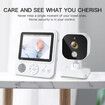 2.8 Inch 1080P Wireless Baby Monitor with Camera,Two-Way Talk Audio Video,IPS Screen,Baby Cry Sound Temp Detection For Babysitter
