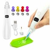 Electric Diamond Painting Pens with Vacuum Pump 3 Adjustable Suction Mode Rechargeable 4pcs Diamond Art Locator Accessories DIY Art Pickup Tool Kit