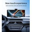 10.26 inch Wireless Carplay Screen for Car with 4K Dash Cam and 1080P Backup Camera, Portable Car Audio Receivers with Carplay and Android Auto