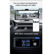 10.26 inch Wireless Carplay Screen for Car with 4K Dash Cam and 1080P Backup Camera, Portable Car Audio Receivers with Carplay and Android Auto
