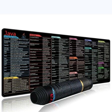 Java Programming Coding Computer Short Cut Shortcuts Keys Gaming Keyboard Mouse Pad Mousepad  Gift 300*800*3MM
