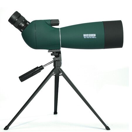 25-75X Spotting Scopes with 160cm Tripod Angled Spotter Scope Fogproof Long Range Spotting Scope for Target Shooting watching birds