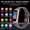 Fitness Tracker with 24/7 Sleep Monitor,Activity Tracker with 1.1In AMOLED Touch Color Screen,Multiple Sport Modes Step Counter,IP68 Waterproof