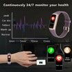 Fitness Tracker with 24/7 Sleep Monitor,Activity Tracker with 1.1In AMOLED Touch Color Screen,Multiple Sport Modes Step Counter,IP68 Waterproof