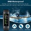 Fitness Tracker with 24/7 Sleep Monitor,Activity Tracker with 1.1In AMOLED Touch Color Screen,Multiple Sport Modes Step Counter,IP68 Waterproof