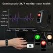 Fitness Tracker with 24/7 Sleep Monitor,Activity Tracker with 1.1In AMOLED Touch Color Screen,Multiple Sport Modes Step Counter,IP68 Waterproof