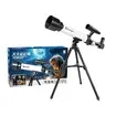 Kids Astronomical Telescope 60mm Aperture 500mm AZ Mount Fully Multi-Coated Optics Astronomical refracting Portable Telescopes, with Tripod Phone Adapter
