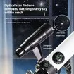 Kids Astronomical Telescope 60mm Aperture 500mm AZ Mount Fully Multi-Coated Optics Astronomical refracting Portable Telescopes, with Tripod Phone Adapter