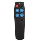 Extra Large Big Button Infrared TV Remote Visually Impaired Aid  Universal Fit Seniors Elderly Use for TV, Streaming Box, Soundbar Audio Recevier, DVD, VCR