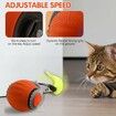 Speedy 3.0 Tail Upgrade Speedy 3.0 Tail Cat Toy, Turbo Smart Interactive Cat Ball for Indoor, Automatic Moving Smart Toys withTail Two Speed Adjustment