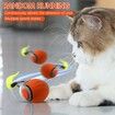 Speedy 3.0 Tail Upgrade Speedy 3.0 Tail Cat Toy, Turbo Smart Interactive Cat Ball for Indoor, Automatic Moving Smart Toys withTail Two Speed Adjustment