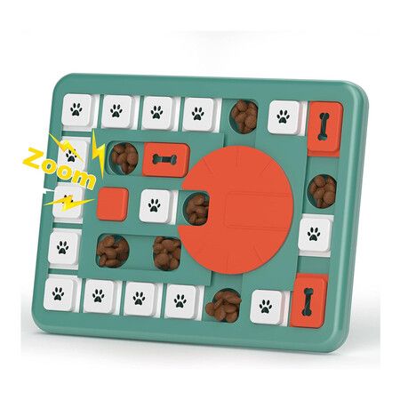 Interactive Dog Puzzle Toys Encourage Natural Foraging Skills Portable Pet Toy Slow Feeder Training Educational Toy