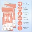 Disposable Urine Bag,12PCS Pee Bags for Travel for Women/Men,800ML Emergency Portable Urinal Bag and Vomit Bags,Unisex Urinal Bag,Pink