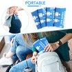 Disposable Urine Bag,12PCS Pee Bags for Travel for Women/Men,800ML Emergency Portable Urinal Bag and Vomit Bags,Unisex Urinal Bag
