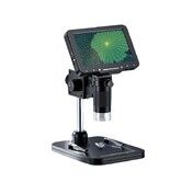 4K 5 Inch IPS Screen Digital Microscope 1080P 1000X  8LED Microscope  178 Degree Viewing Angle Educational Christmas Birthday Kids Gift