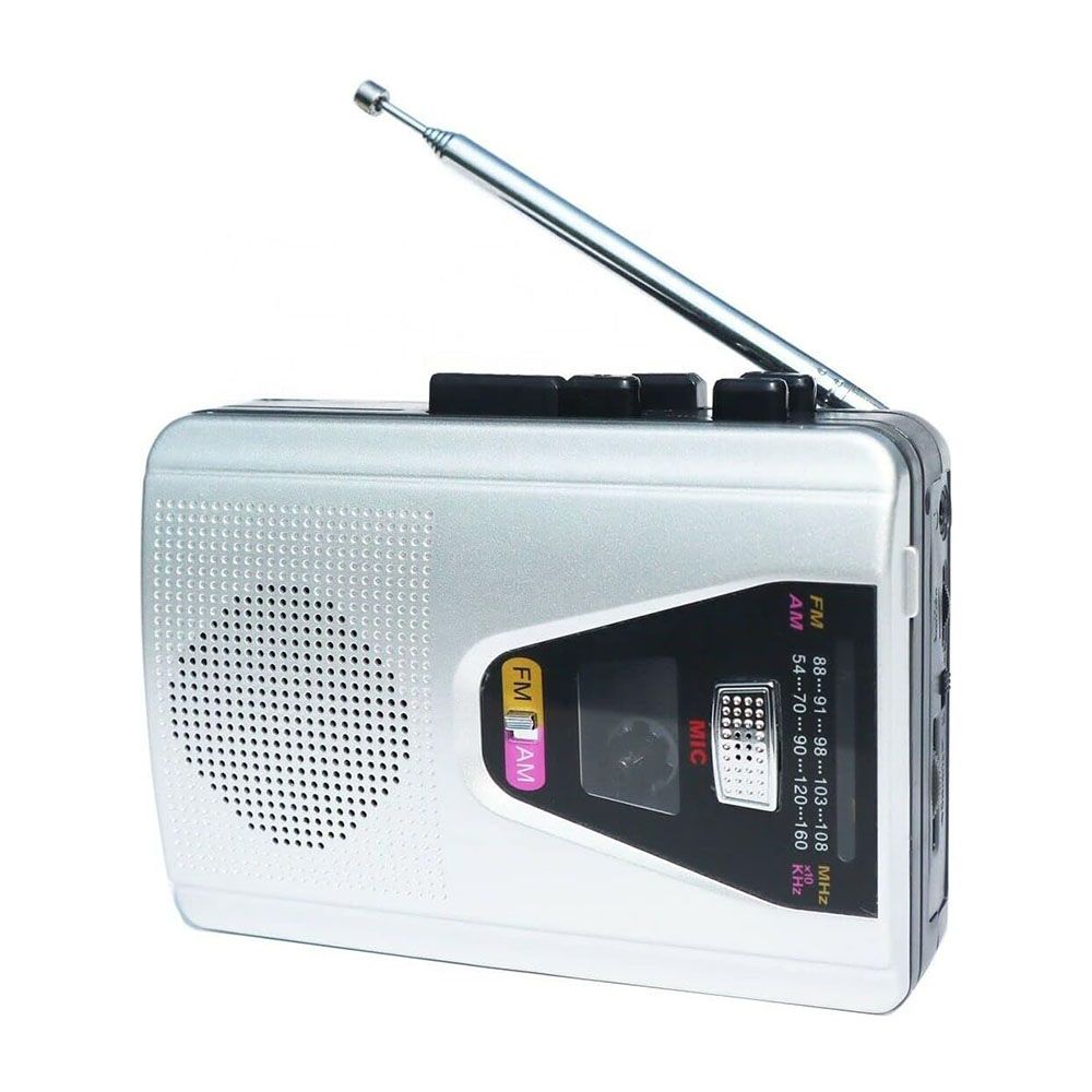 AM and FM Cassette Tape Player and Portable Cassette Tape Recorder with Built in Speaker, Portable Cassette Player Cassette Recorder Tape Player