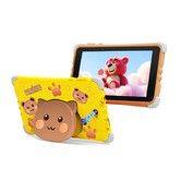 WIFI Tablet 4+128GB Android 15.0 200W+200W Camera 3200mAh Battery Christmas Gift COL Yellow