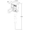 Ultrasonic Bird Animal Repellent Scarer Solar Powered Mouse Repeller Cat Dog Rat Deterrent Motion Sensor Pest Control Possum Fox Deer LED Flashlight