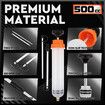 500CC Automotive Fluid Extractor,Oil Extractor/Oil Syringe,Fluid Syringe Pump Manual Vacuum Fuel Suction Pump For Car Transfer