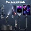 Endoscope Camera 1920P HD Borescope Tools 8 Adjustable LED Lights Endoscope 5m Semi-Rigid Snake Camera Waterproof iOS Android Tool Diagnostic