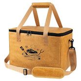 40x25x25cm BBQ Insulation Bag Reusable Large Capacity Meat Storage Bag Zipper Opening Thermal Layer