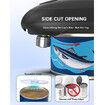 Electric Can Opener, Can Opener Electric for Seniors with Smooth Edge, Food Safe Automatic Can Opener for Almost Any Can Sizes