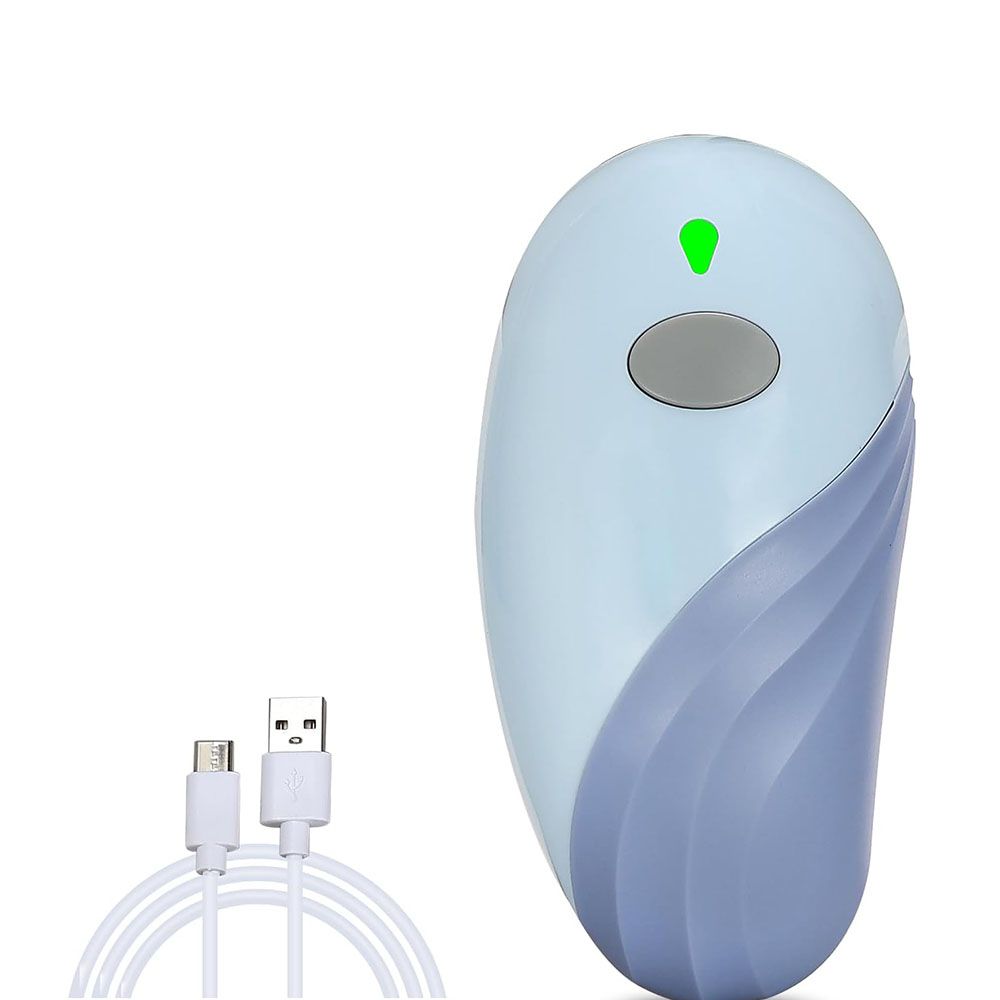 Rechargeable Electric Can Opener for Seniors, Automatic Can Openers Smooth Edge for Kitchen with 2000mAh Battery for Any Size Cans, Blue