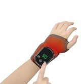 Electric Heated Wrist Ankle Support Belt Massager wrist ankle support relieve USB Type-C 3H Charge 30M Use Christmas Gift COL Gray