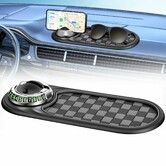 Multifunction Car Anti-Slip Mat,Multifunctional Car Dashboard Mobile Phone Holder,Car Anti Slip Mat Phone Holder and Temporary Parking Number Pad